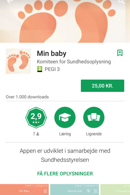 Min baby - ny app